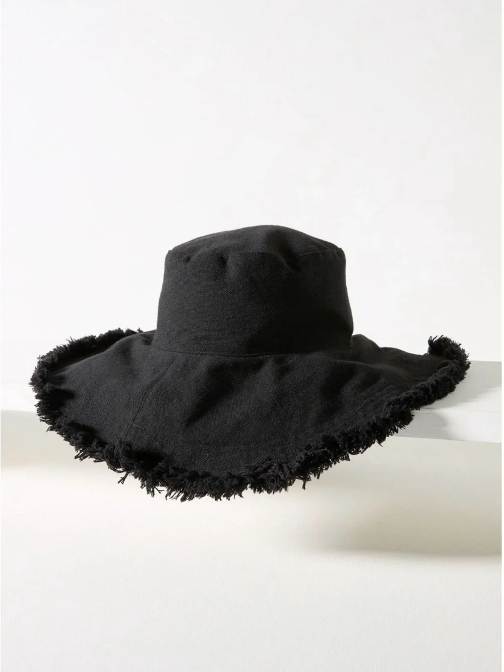 Anthropologie Frayed Edge Bucket Hat
